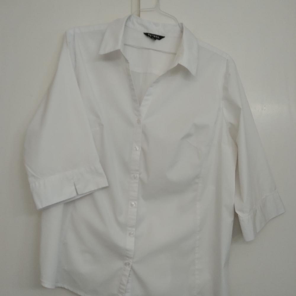 George white fitted shirt 3x short sleeves